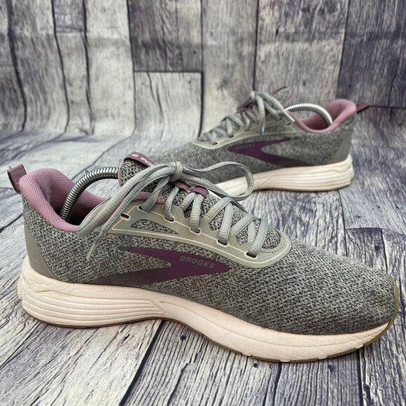 Brooks Anthem 3 Women's size 9.5 Running training Athletic Shoes Grey Purple - Picture 9 of 12